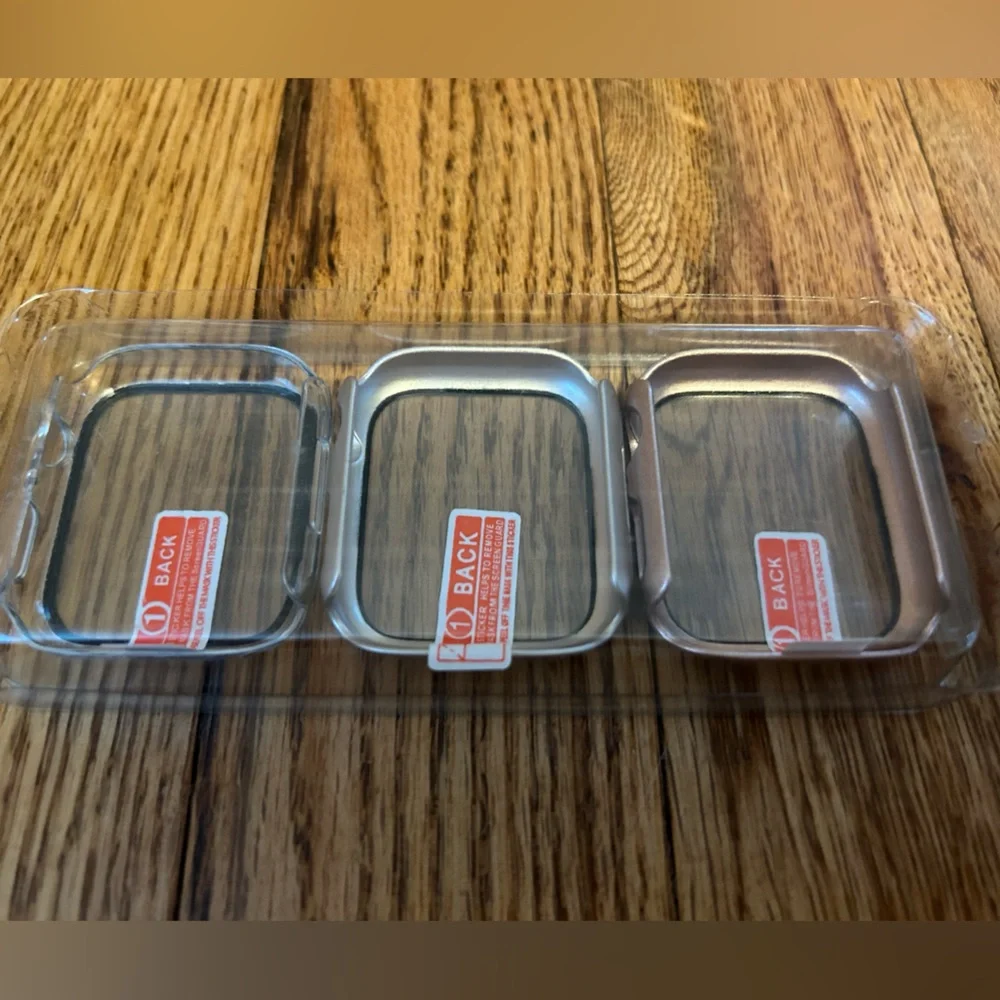3 pack Tensea for Apple Watch Screen Protector Case